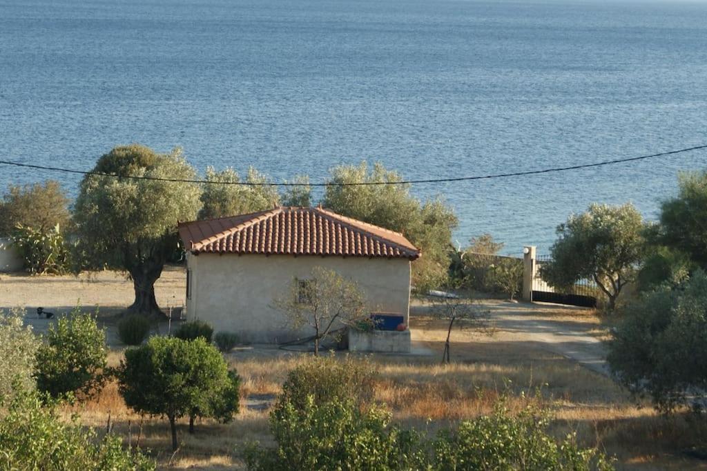 הוילה אגם ווליאגמני House By The Sea At Skaloma, Loutraki מראה חיצוני תמונה