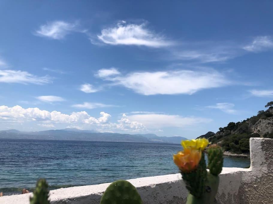 הוילה אגם ווליאגמני House By The Sea At Skaloma, Loutraki מראה חיצוני תמונה